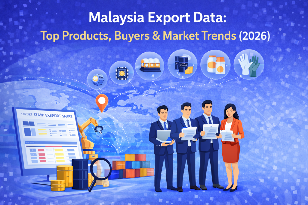 Malaysia Export Data: Top Products, Buyers & Market Trends (2026 Guide)