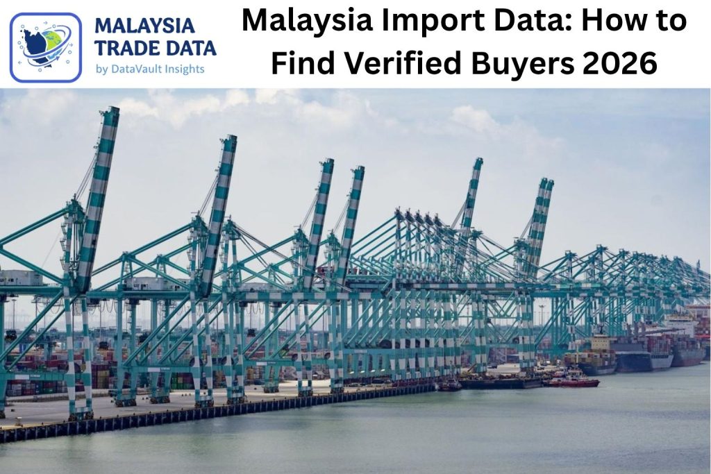Malaysia Import Data: How to Find Verified Buyers 2026