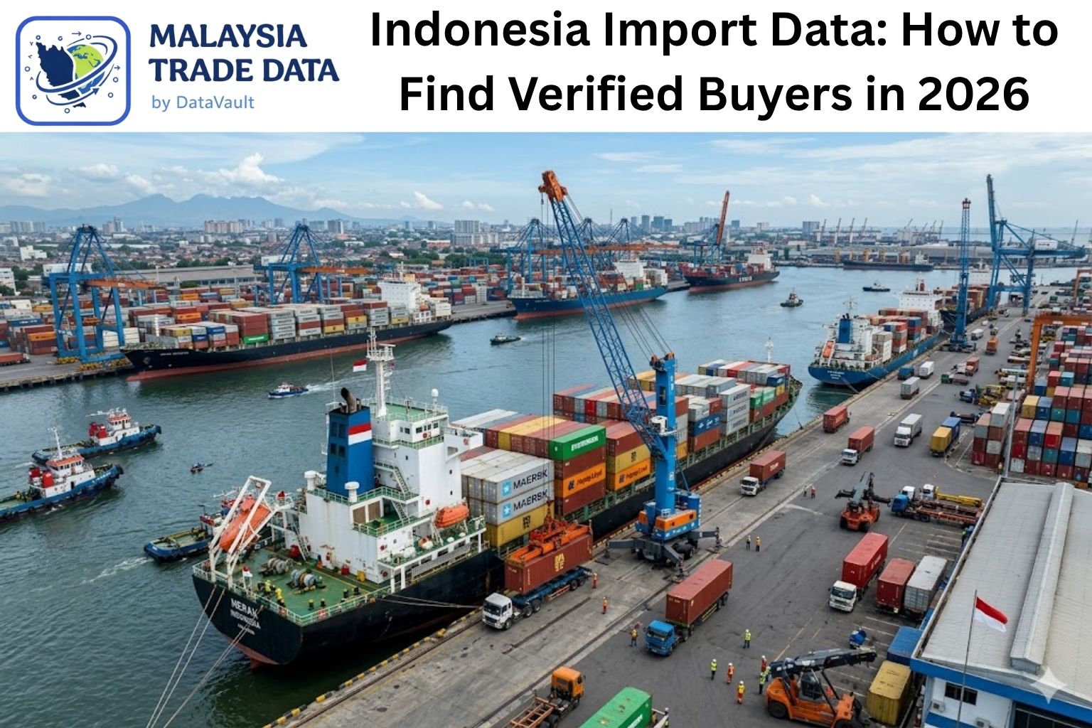 Indonesia import data 2026 showing trade insights and verified buyers analysis