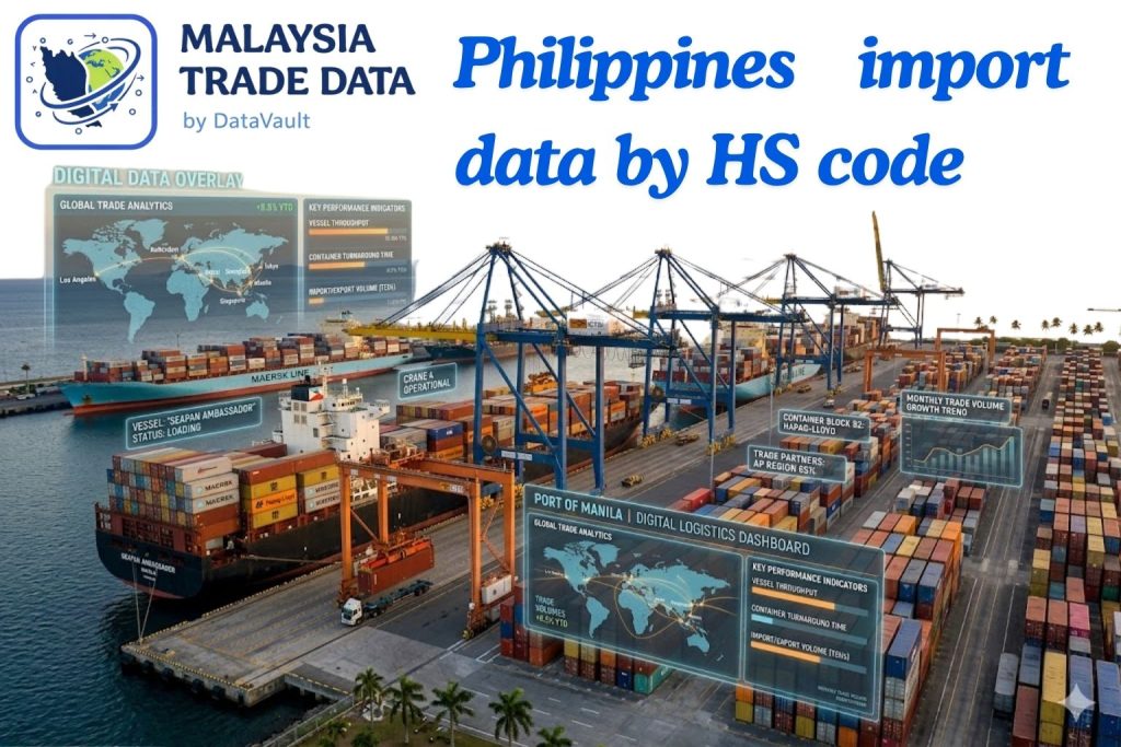 Philippines import data by HS code cargo containers and global trade insights