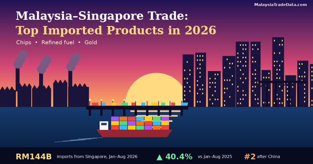 Malaysia–Singapore Trade: Top Imported Products in 2026